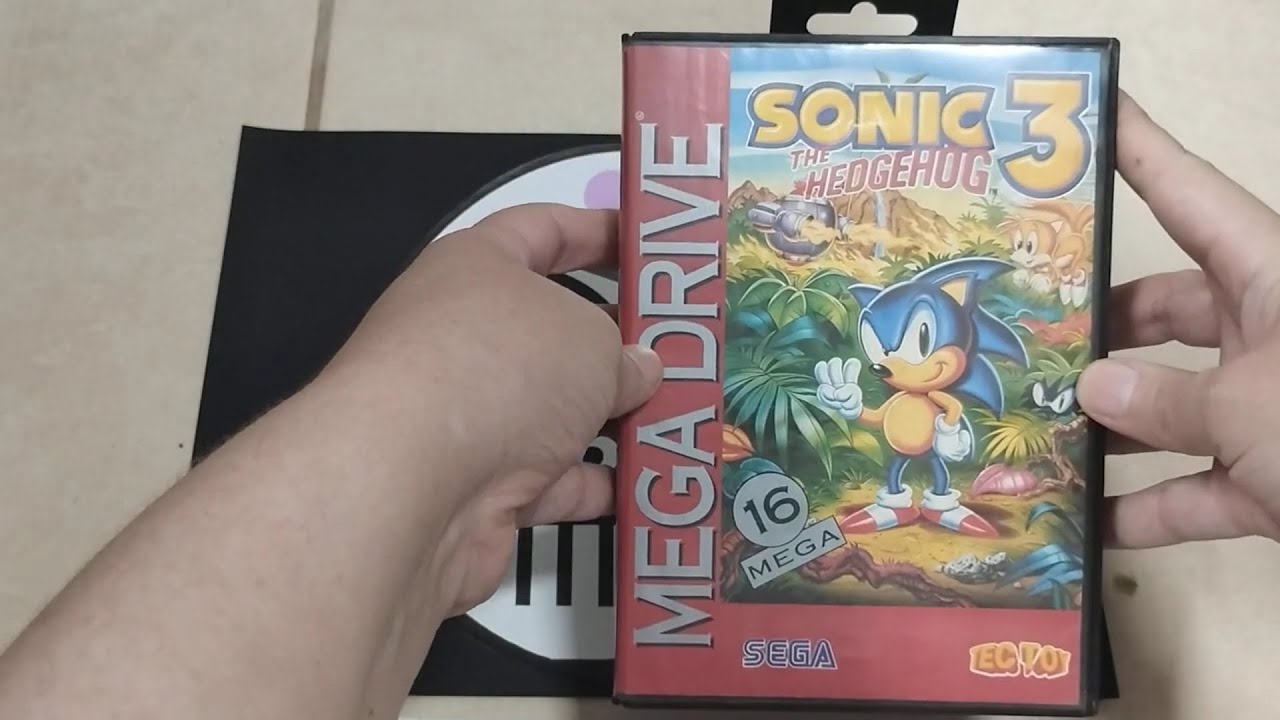 Sonic The Hedgehog 3 - Mega Drive/Genesis (Tectoy)