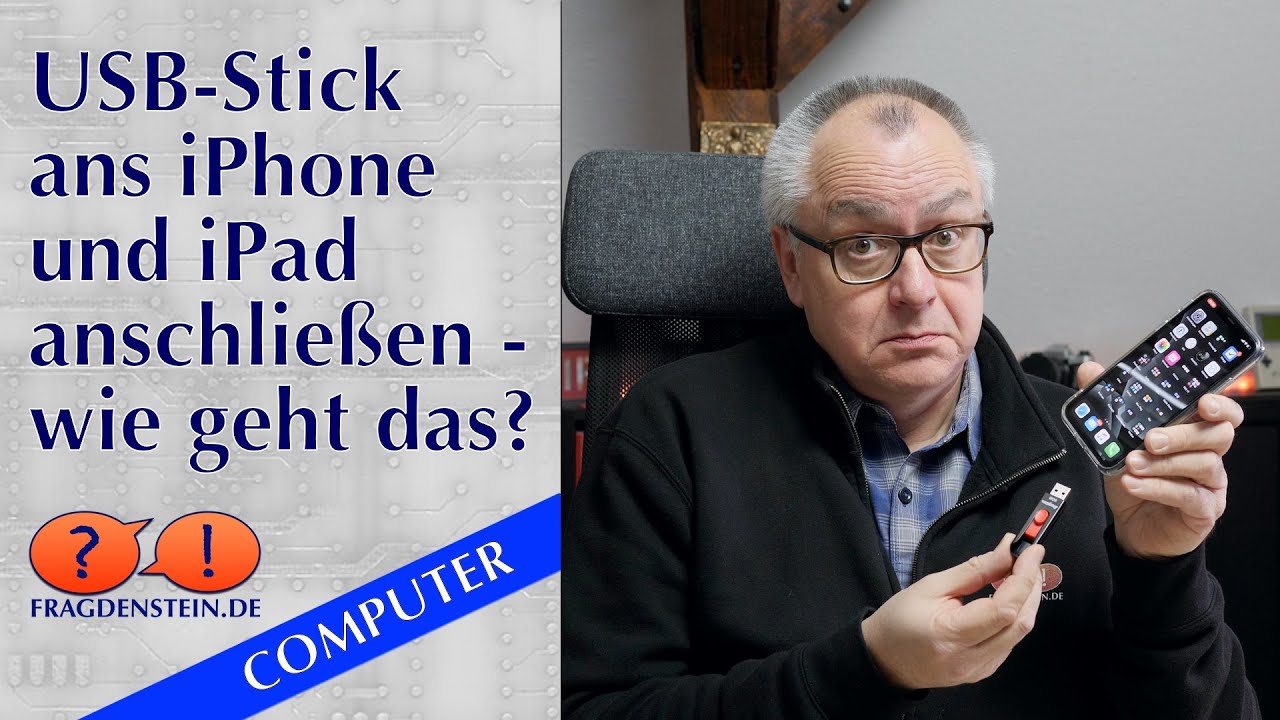 USB-Stick ans iPhone und iPad anschließen - wie geht das?