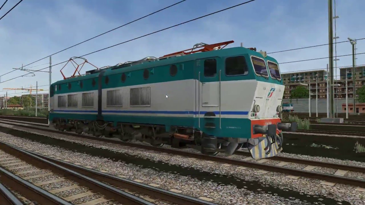 Open Rails: Activity IC 522, partenza da Napoli Centrale