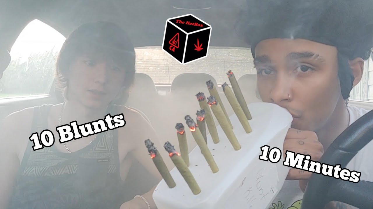 10 BLUNTS IN 10 MINUTES!!! **FAIL**