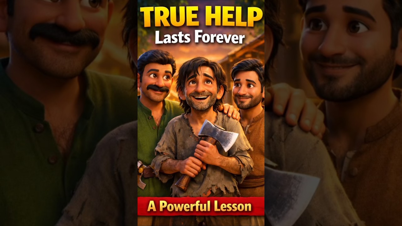 Real Help Isn&rsquo;t Free Food&hellip; It&rsquo;s a Skill for Life! #shorts #moralstory #lifelesson #Motivation