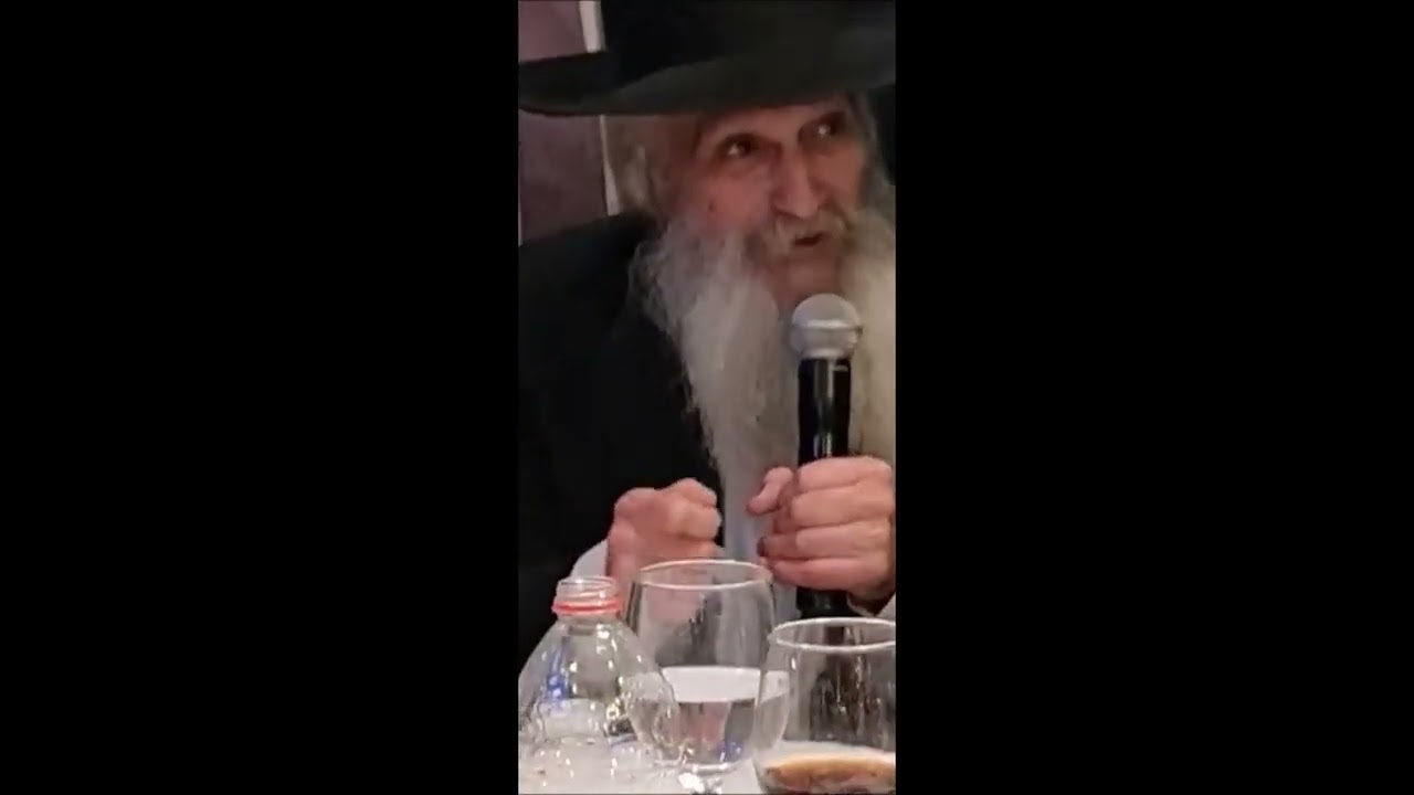 רבי דוד אבוחצירא בדברי תורה בחתונת נכדו אדר תשפב
