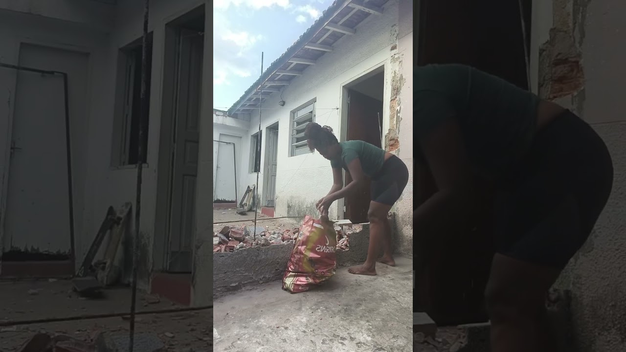 Tirando o entulho do quintal vamos 