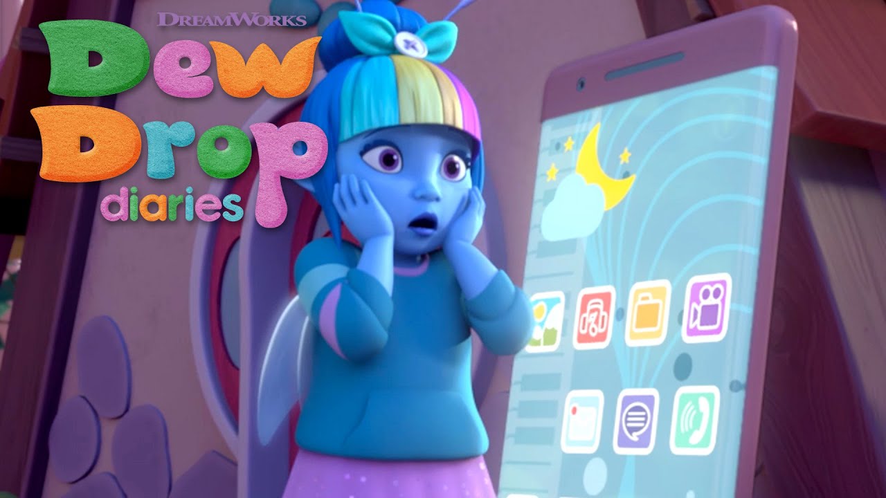 Using a Phone That's Bigger Than You! | DEW DROP DIARIES | Netflix