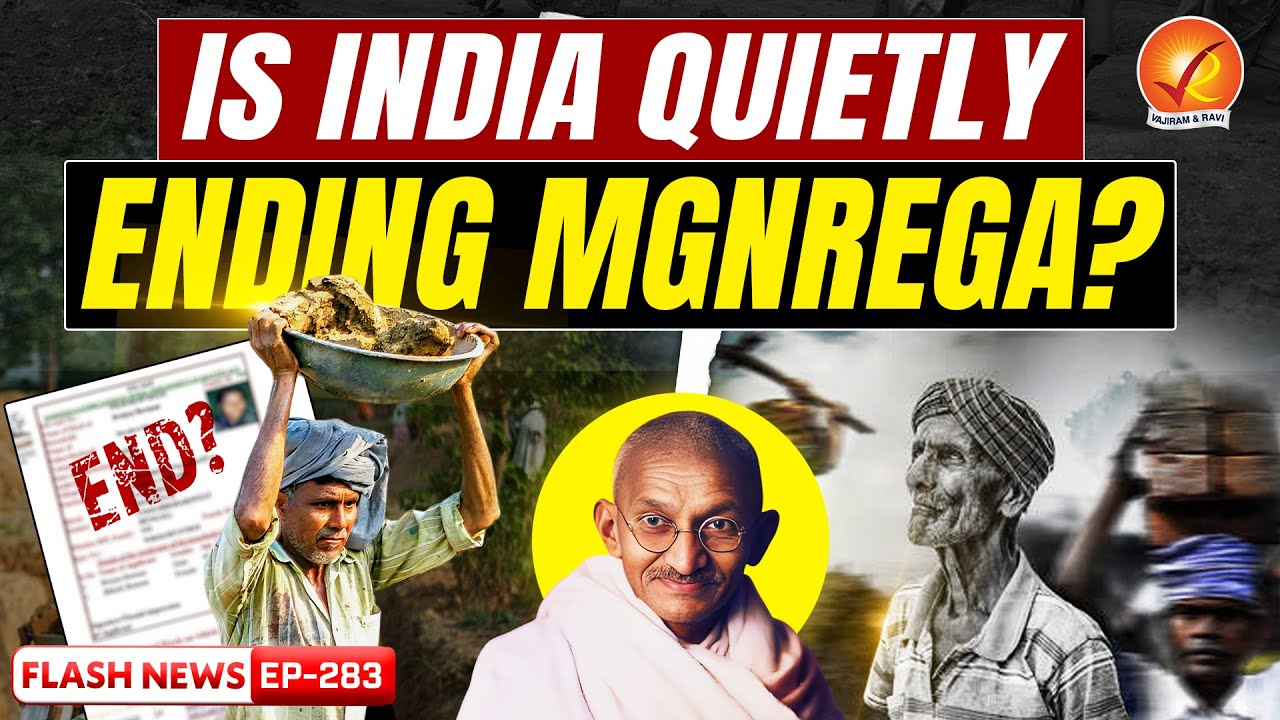 MGNREGA New Name & New Rules: Big Changes in Rural Jobs | Pujya Bapu Gramin Rozgar Yojana Explained