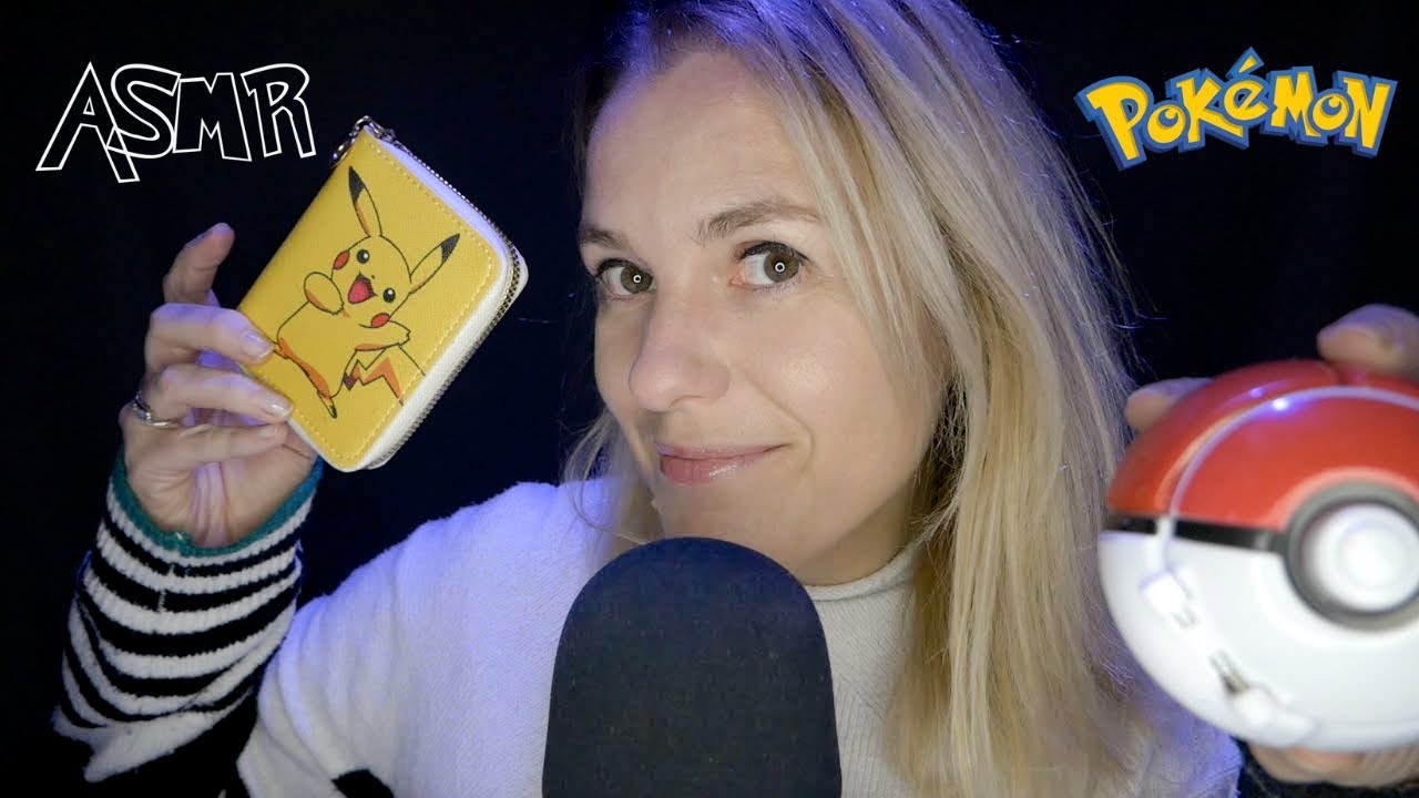 ASMR FR 😃 100% Pokemon avec multidéclencheurs et chuchotement ultra proche du micro