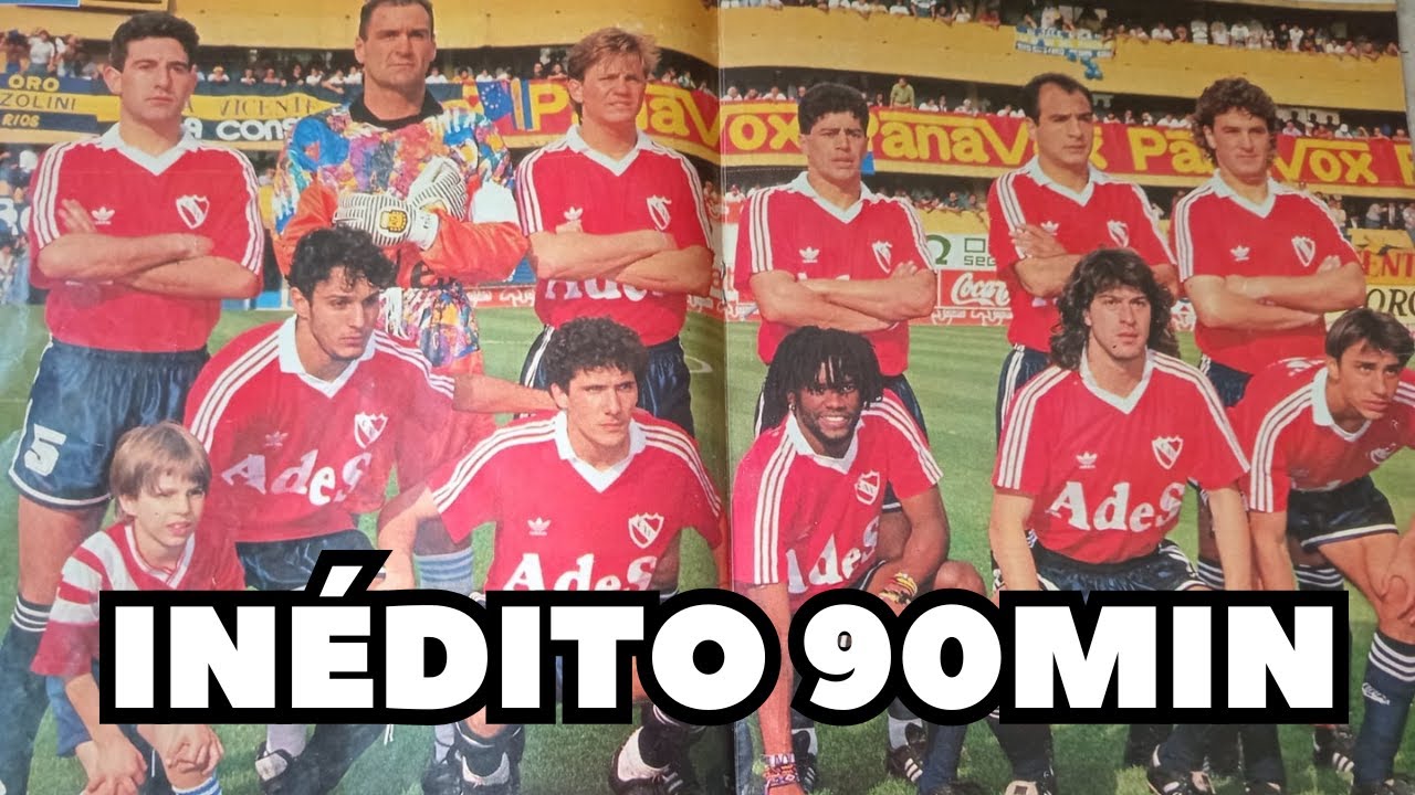 INÉDITO BOCA 1-1 INDEPENDIENTE Supercopa 1994 final ida