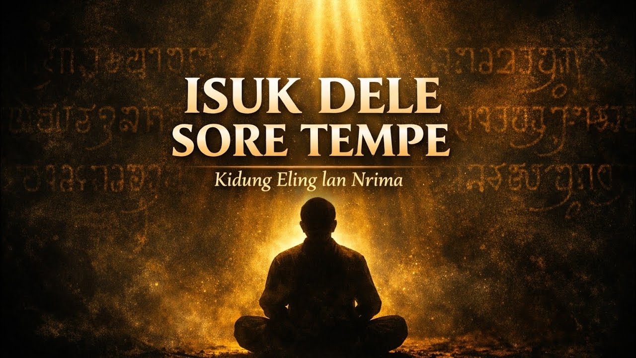 “ISUK DELE SORE TEMPE – Kidung Eling lan Nrima 