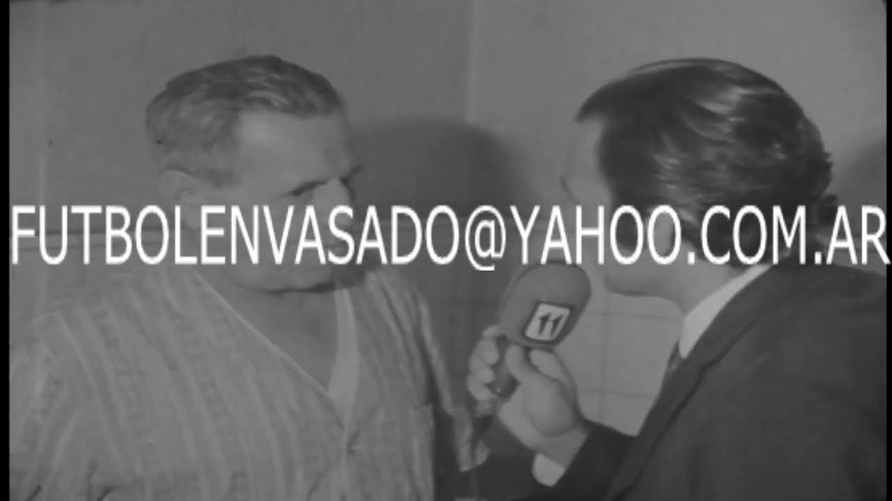 Bernab&eacute; Ferreyra in&eacute;dito testimonio antes de su muerte. Recuerda momentos de su vida. 1971.