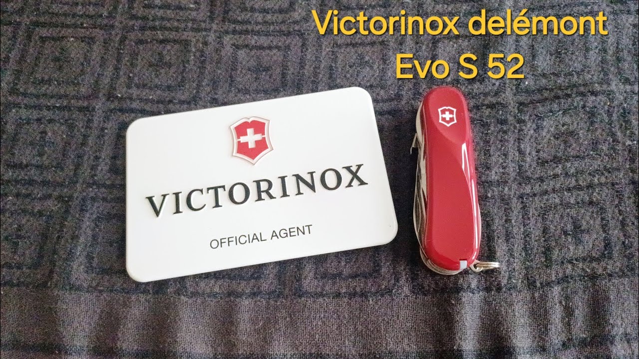 Victorinox Delémont Evo S52. Un compagnon pour la ville,  la campagne et la nature.