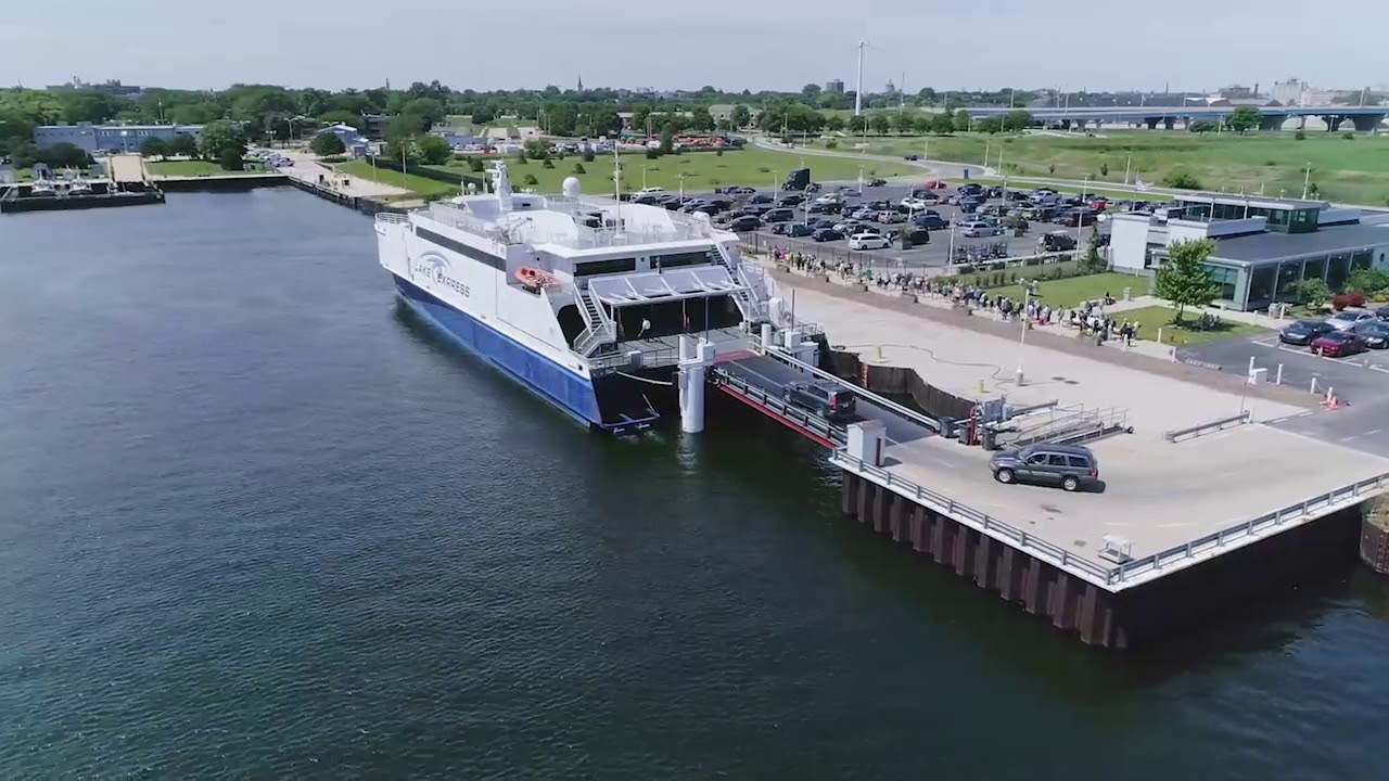 Lake Express aerial montage