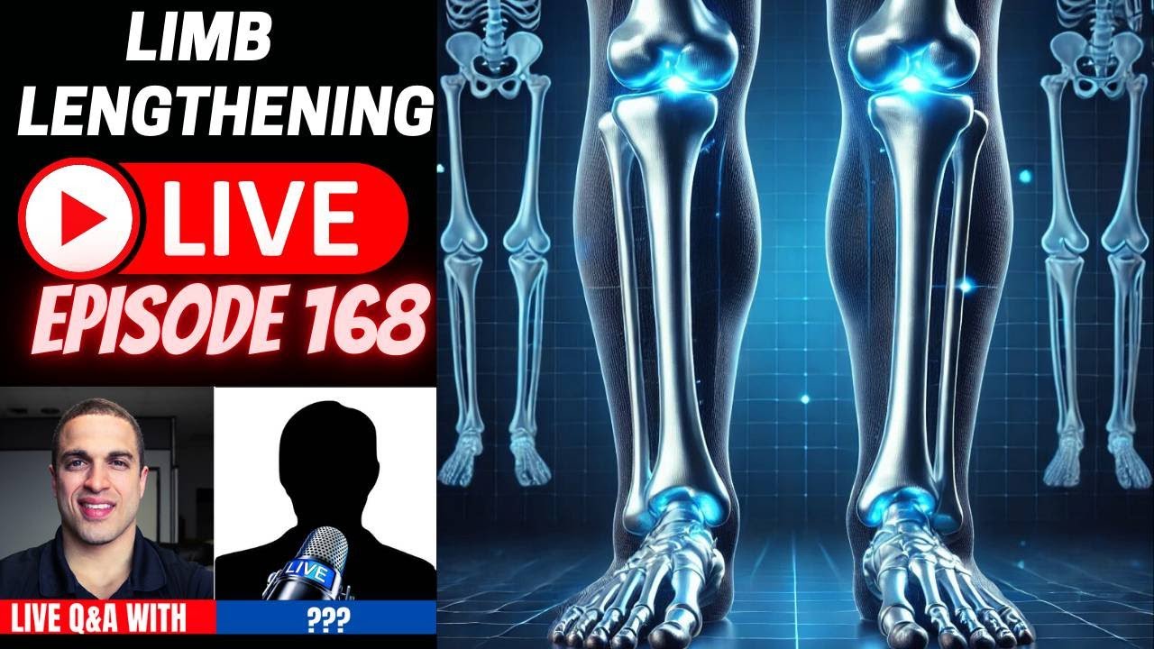 Limb Lengthening LIVE Episode 168 - Nailed Legs, Aaron, Aiden, MD, CodeRedMan