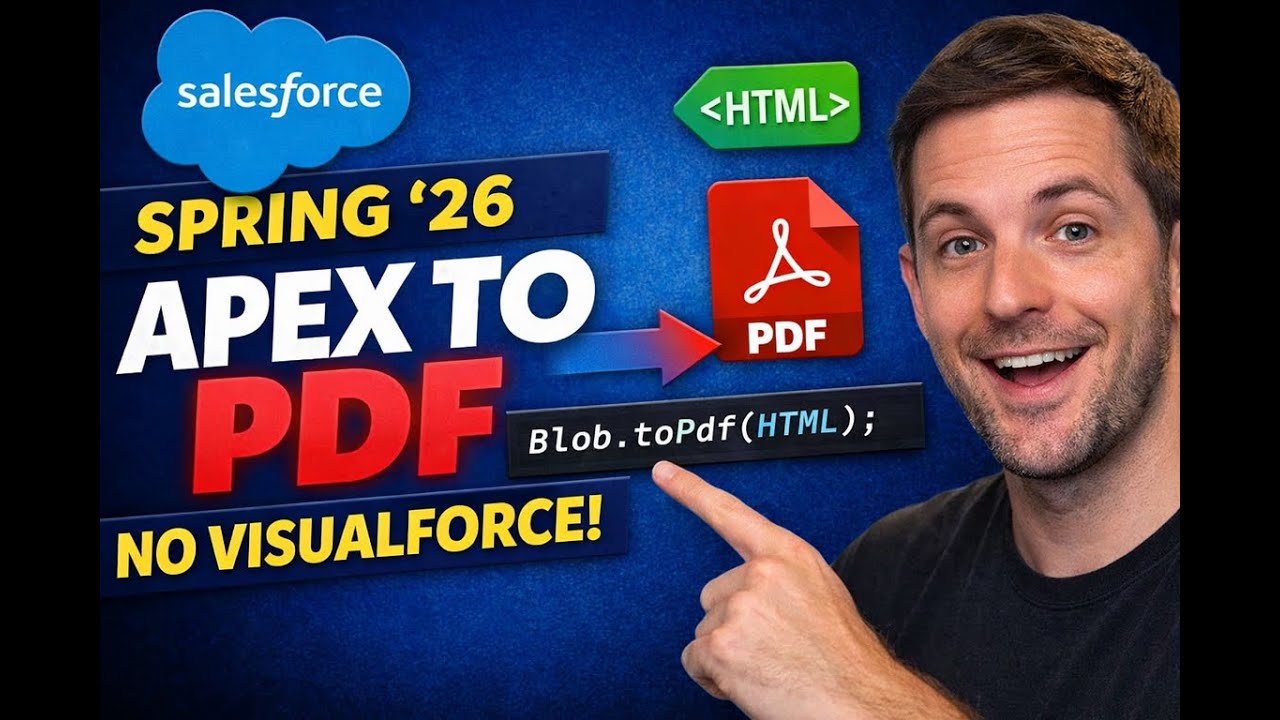 Spring 26 | Salesforce Feature Apex to PDF Without Visualforce