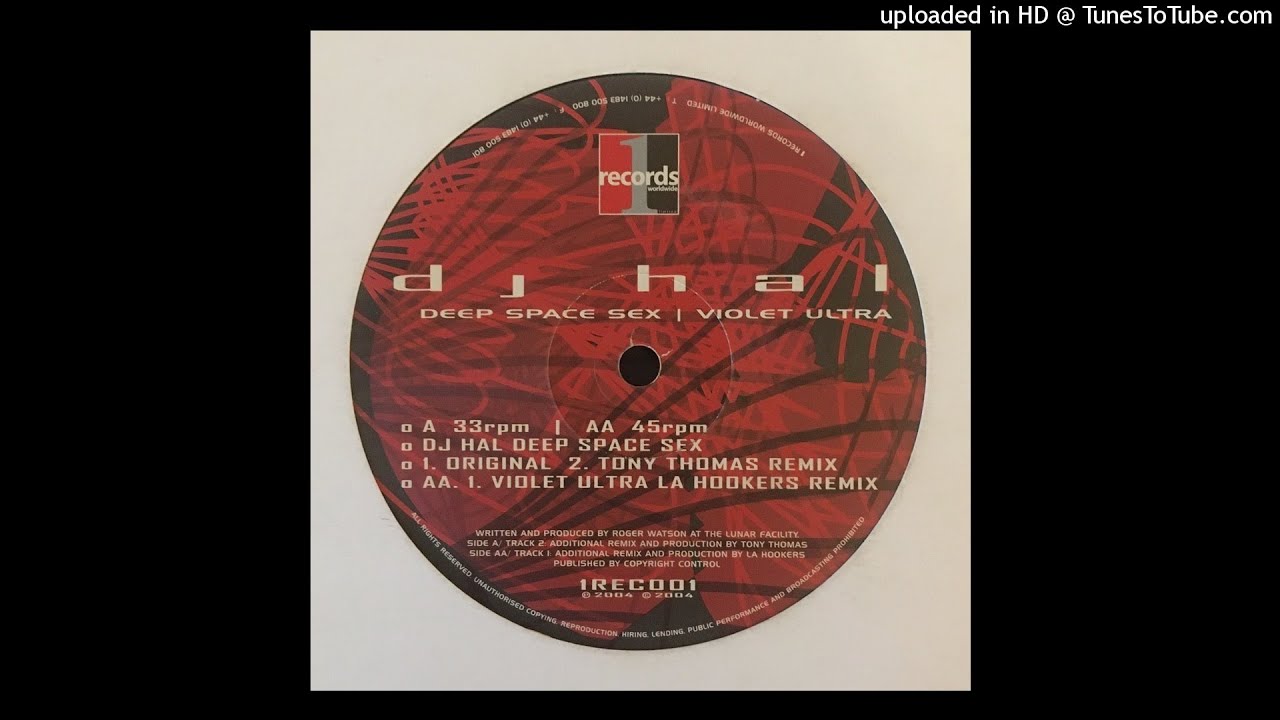 DJ Hal - Violet Ultra (LA Hookers Remix) [1REC001]