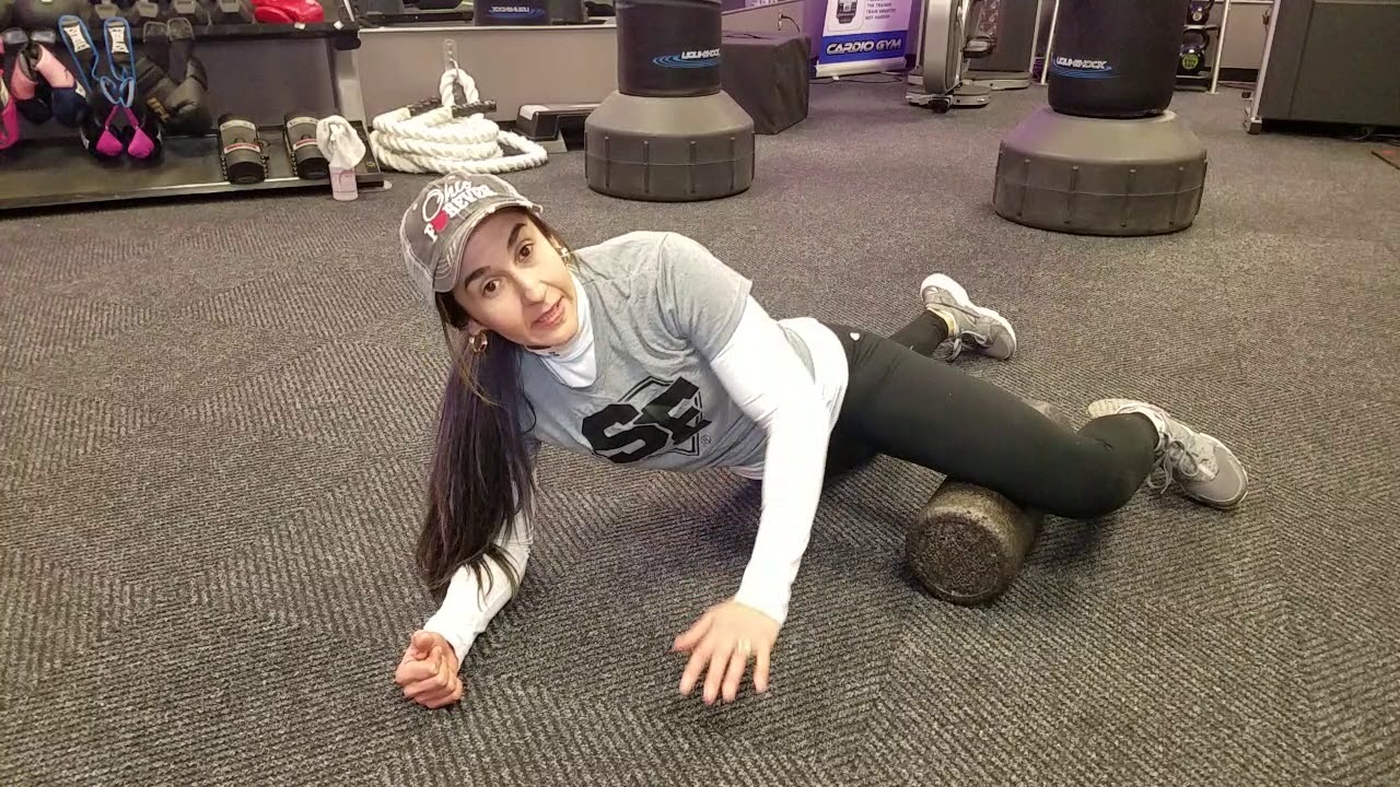 Foam Rolling Inner Thigh