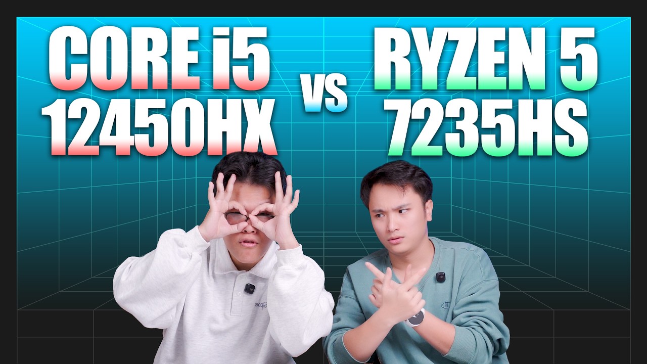 Lenovo LOQ 2024 RTX 3050 6GB nên chọn Core i5 12450HX hay Ryzen 7 7235HS ? Hỏi & Đáp 197 | LaptopAZ