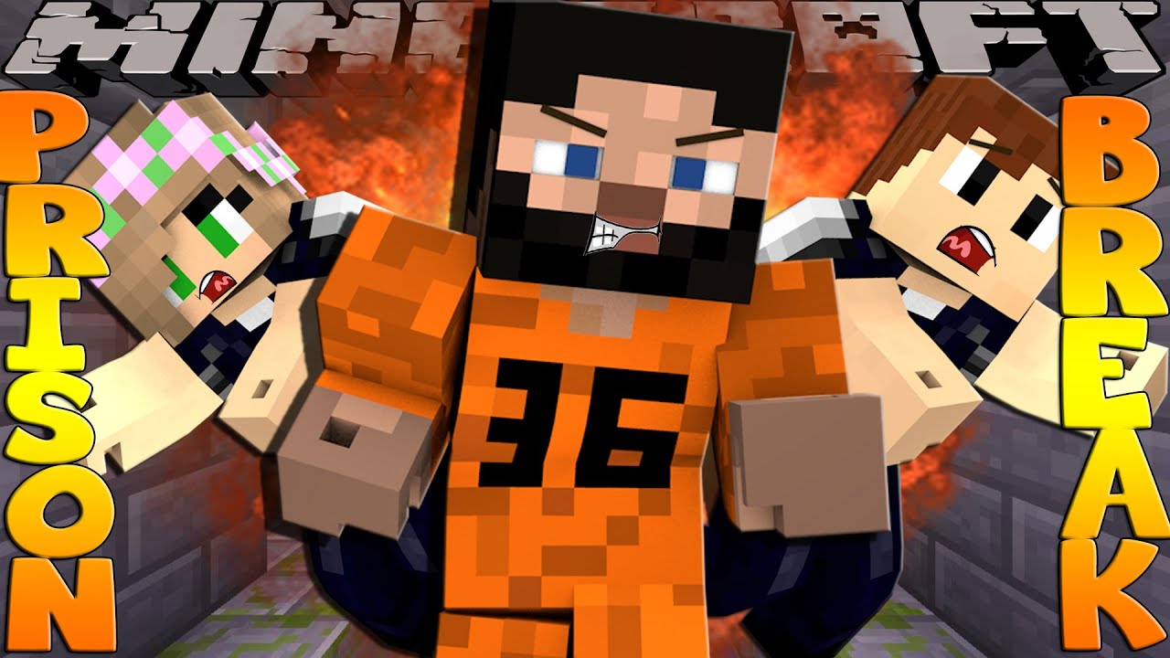 Minecraft PRISON BREAK - LITTLE KELLY GETS BLOWN UP WITH TNT!!!