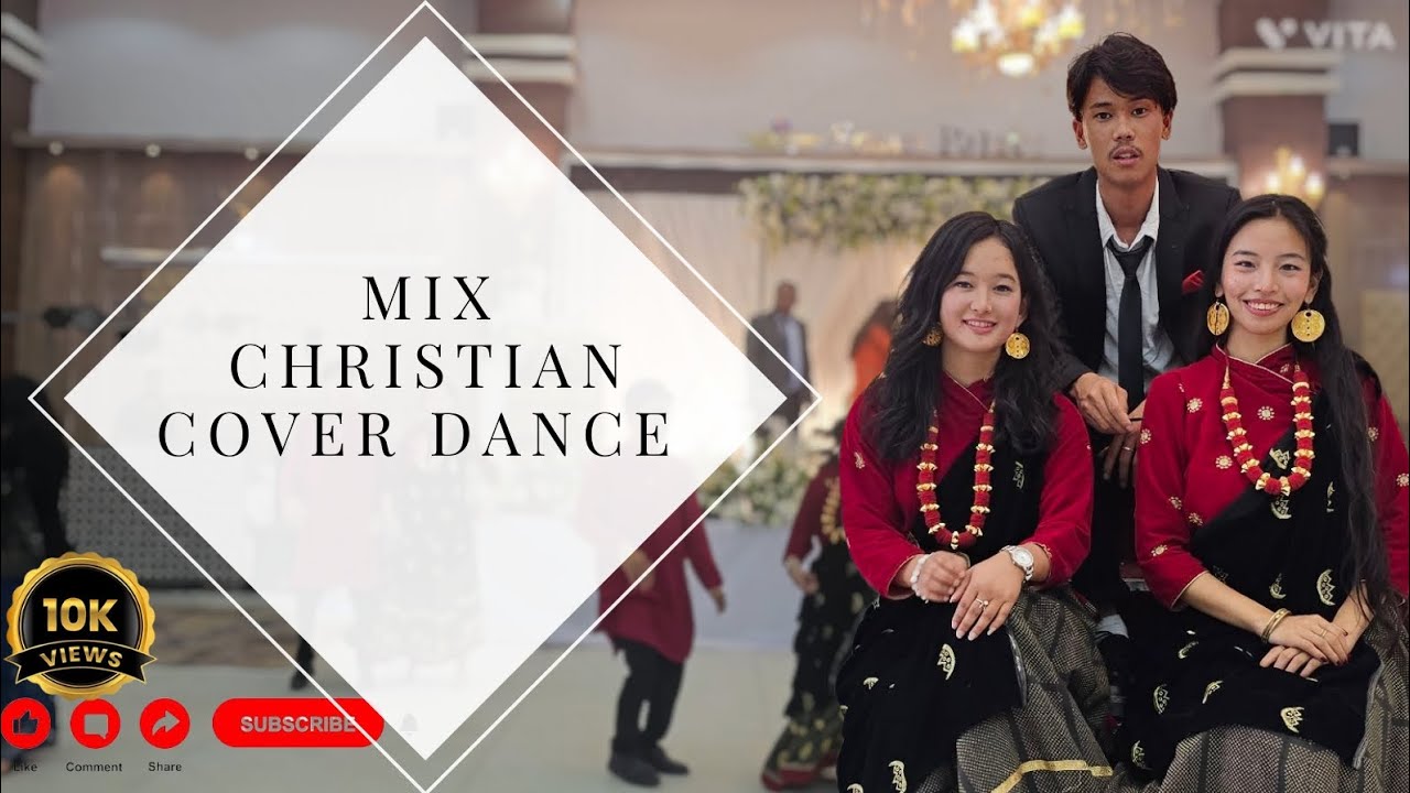 New nepali Christian song || dhaka sari makha mali choli ma he kanxi || mix Christian cover Dance ||