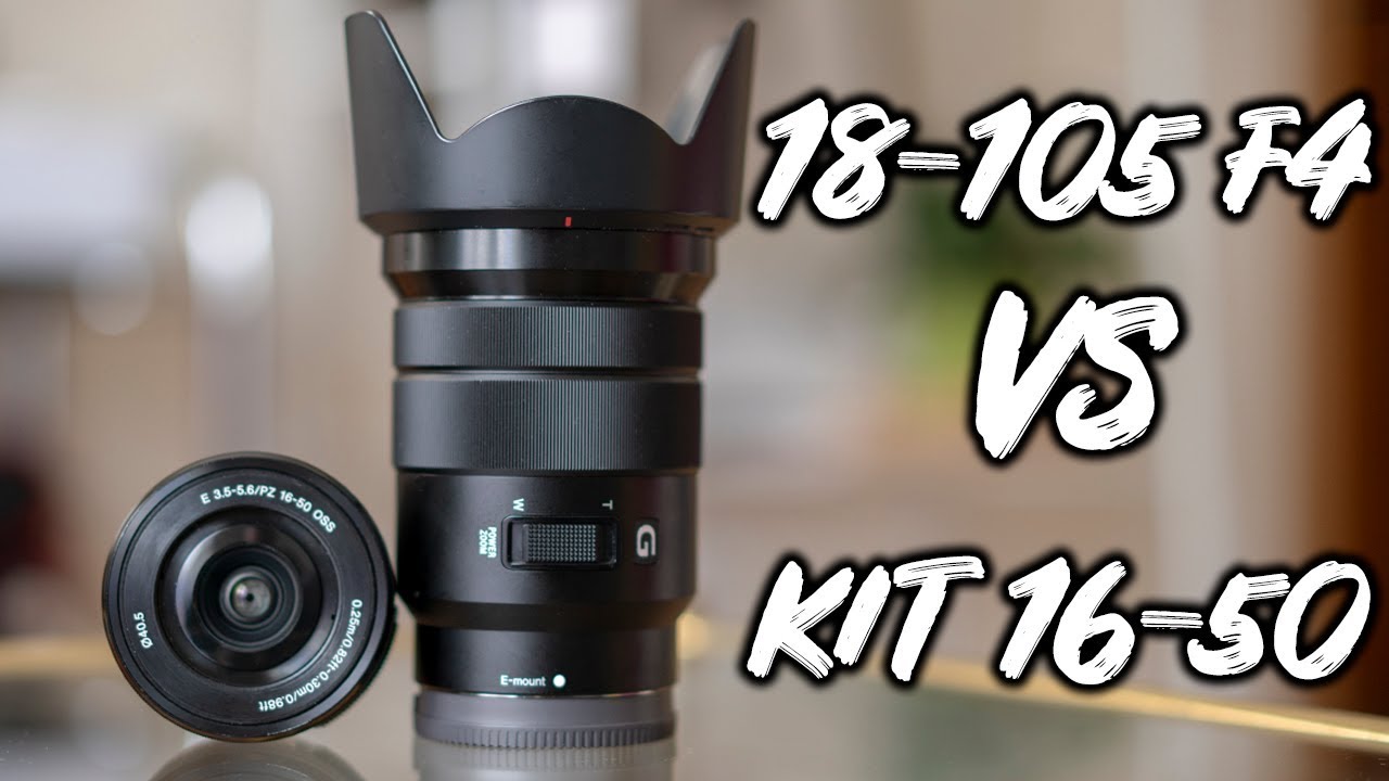 Sony 18-105 vs objetivo kit 16-50 - guía de compra sony a6300 / a6500