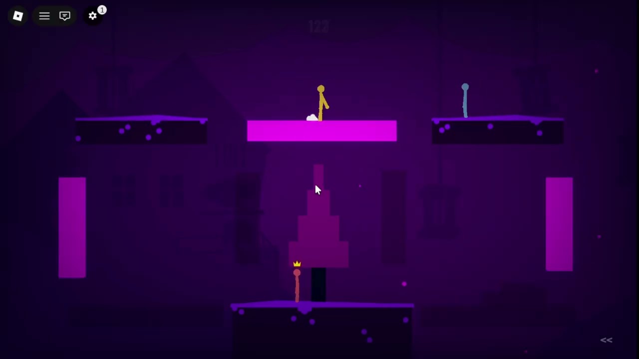 jogando o jogo de stickman e morrendo pra caramba
