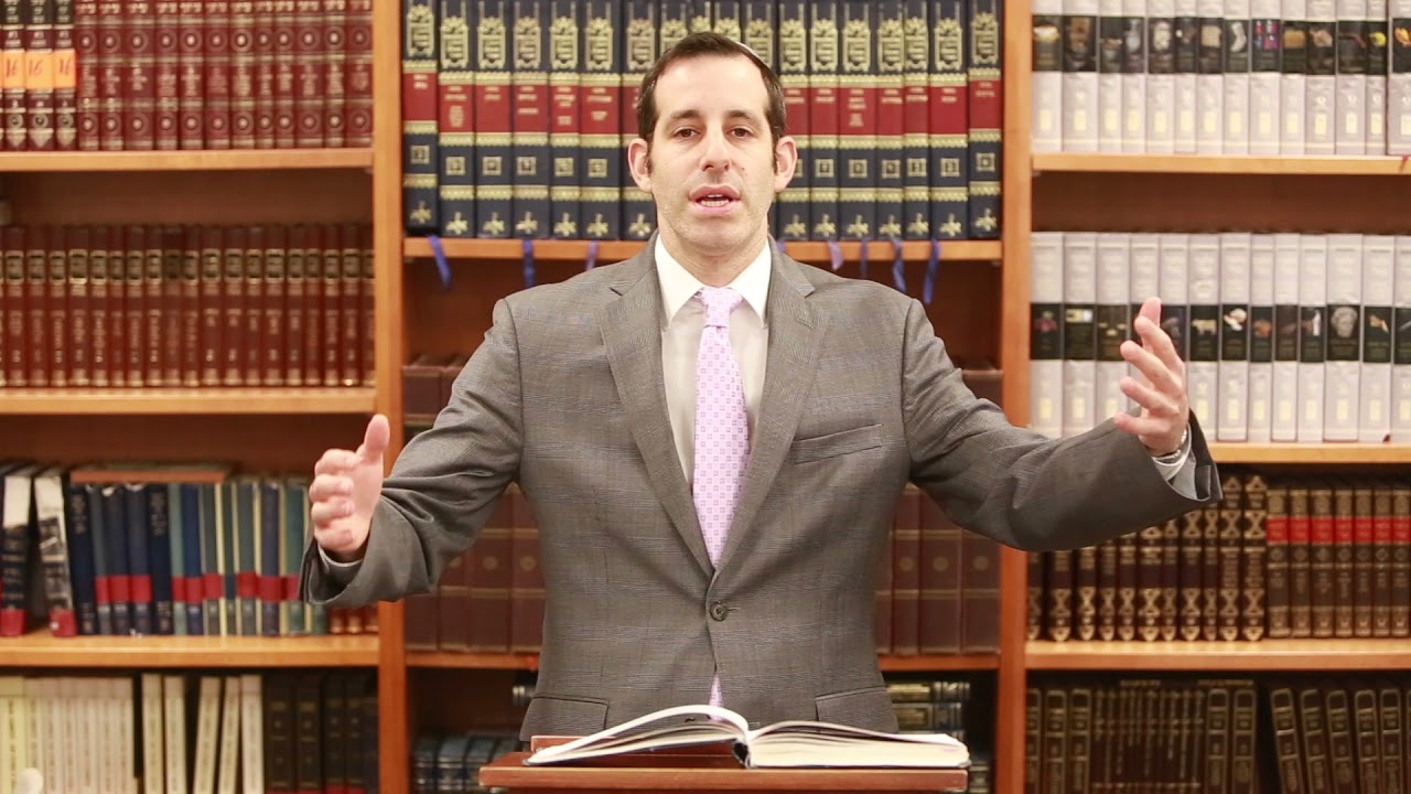 Video Vort: Parshat V'etchanan Shabbat Nachamu with Rabbi Reuven Brand
