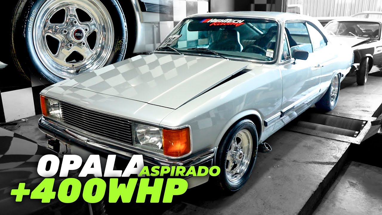 OPALA ASPIRADO COM +400WHP!!! ABSURDO DA HIGHTECH!! CÂMBIO COM GEAR?! - RACEMIDIA (1/4)