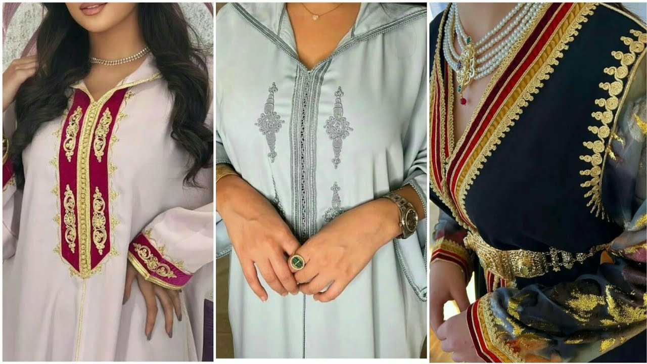 #جلابة#زواق#المعلم  جديد جلابة وقفطان  بزواق المعلم موديلات راقية وقمة فالذوق  لمناسبة رمضان 🌙