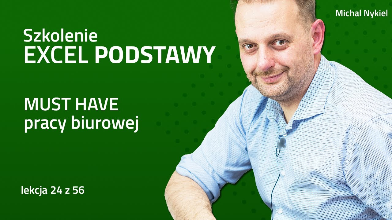 Excel Podstawy Lekcja 24 Drukowanie: Nagłówki, stopki