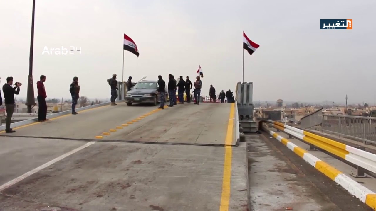 الموصل .. افتتاح الجسر الرابع الذي يربط الدواسة بالجانب الايمن بالضباط