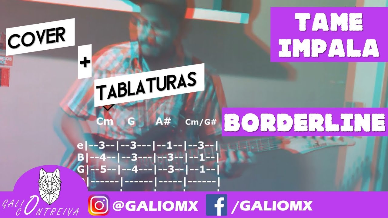 Tame Impala - Borderline (Guitar Cover + Tabs)