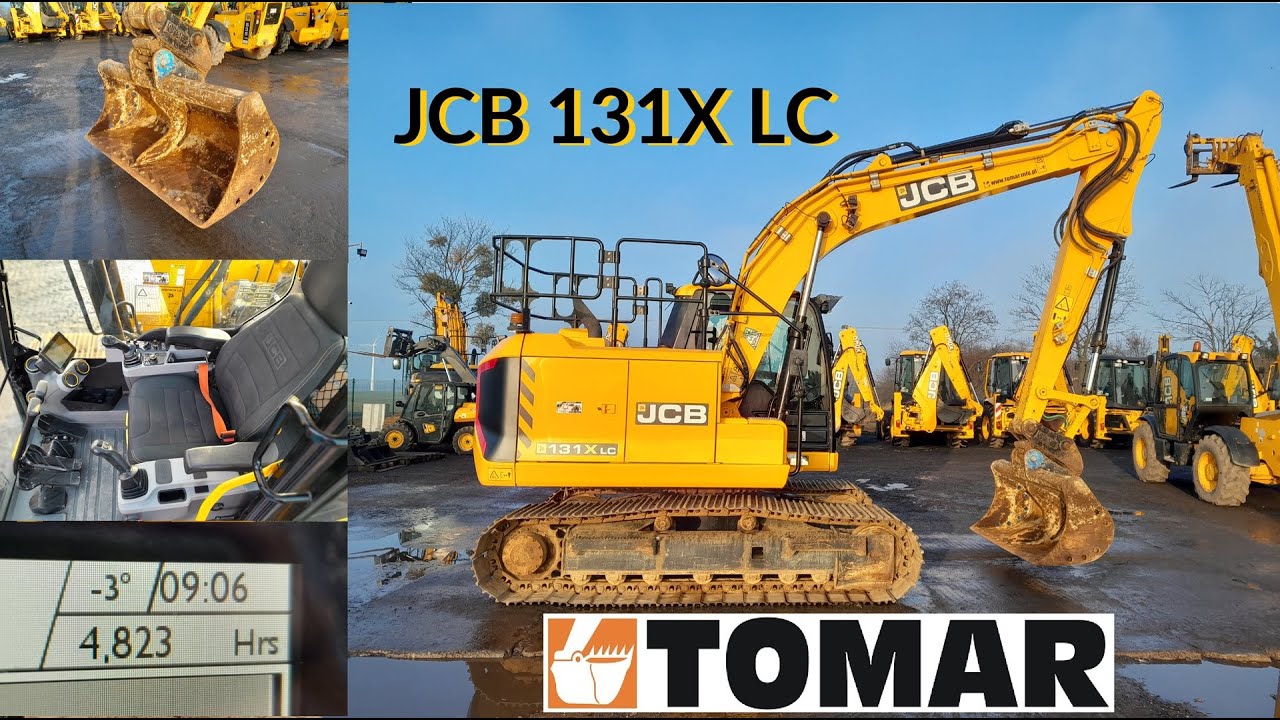 JCB 131X 2021 rok SKU 8821 tel +48 575 316 333 tracked excavator koparka gąsienicowa