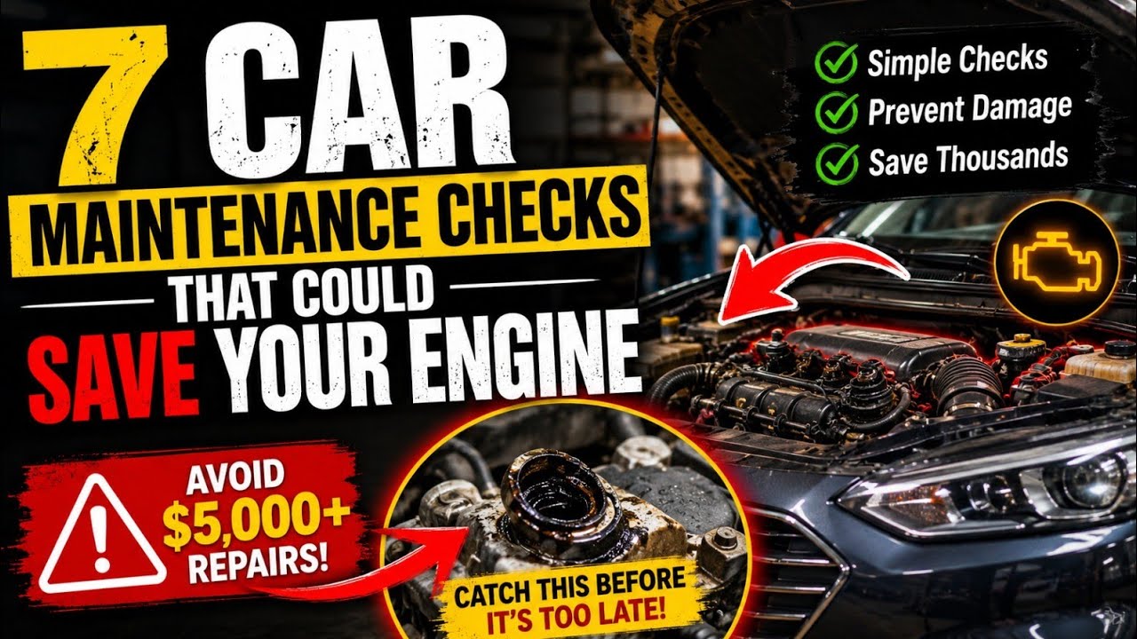 7 Car Maintenance Checks That Could Save You Thousands (Don’t Ignore #4!)