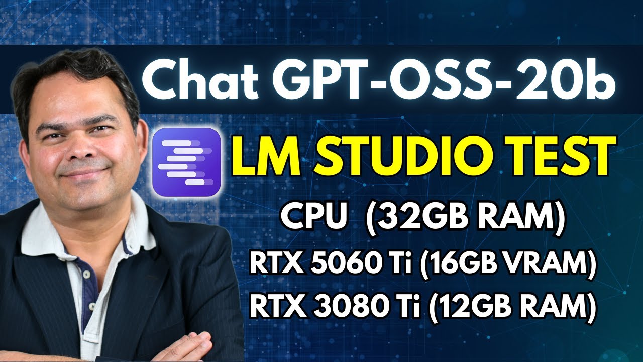 Chat GPT-OSS-20b Local LLM Test on Mac, Windows - CPU Only, RTX 5060 Ti, RTX 3080 Ti in LM Studio