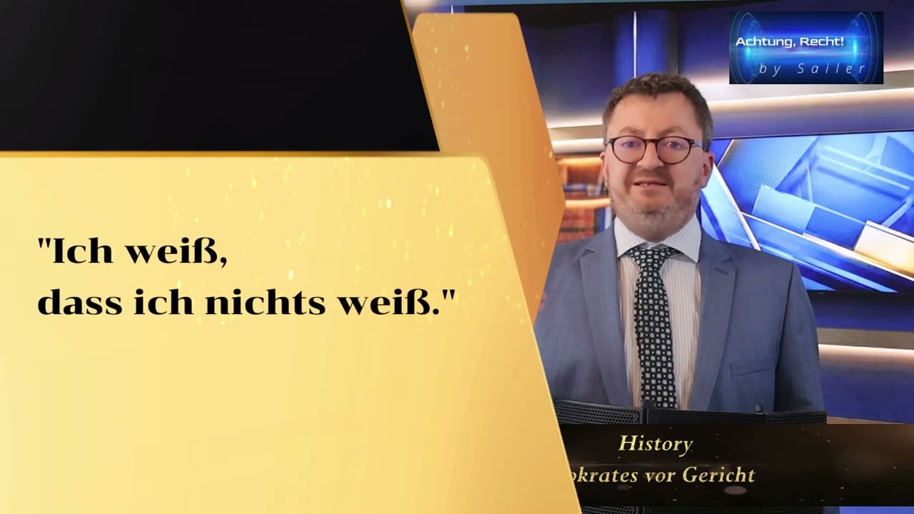 Das Todesurteil gegen die Wahrheit: Der Fall Sokrates | Achtung Recht!