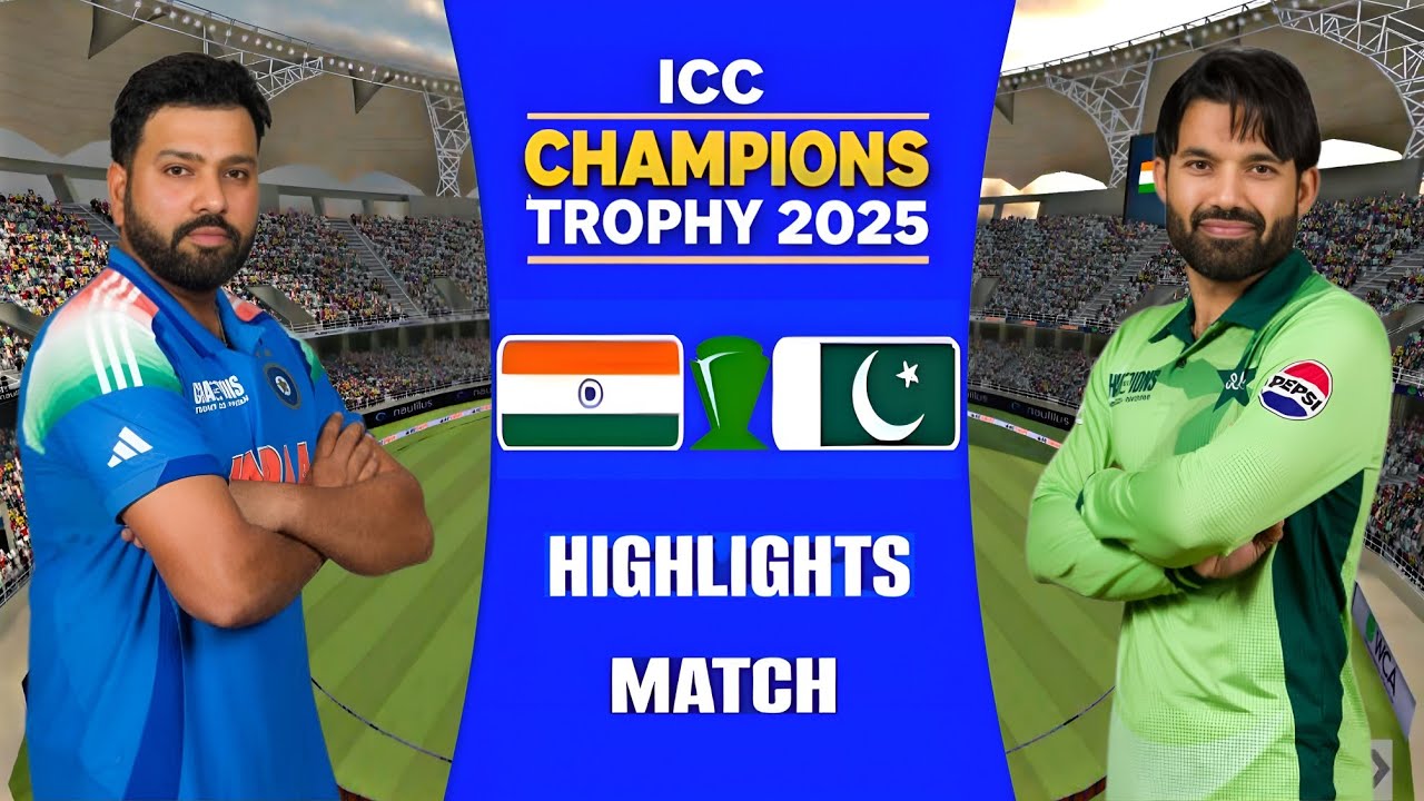🔥 IND vs PAK 🔥 | ICC Champions Trophy 2025 | Full Match Highlights | RC Swipe