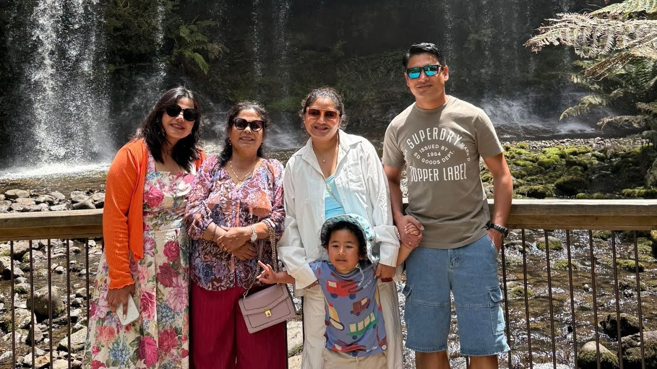 A Trip to Russel Falls & Strawberry Picking