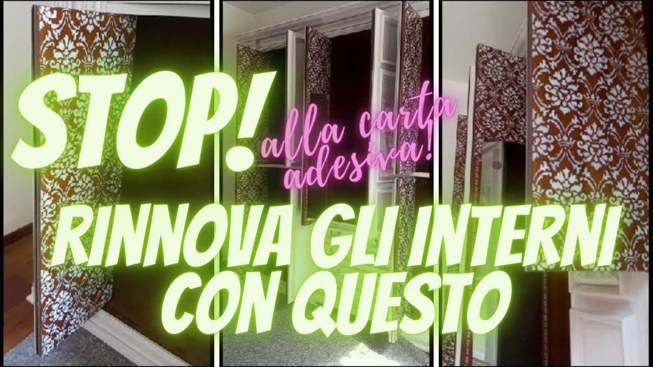 Rinnovagli interni dei mobili con questo effetto, ti stupirai ogni volta che apri!