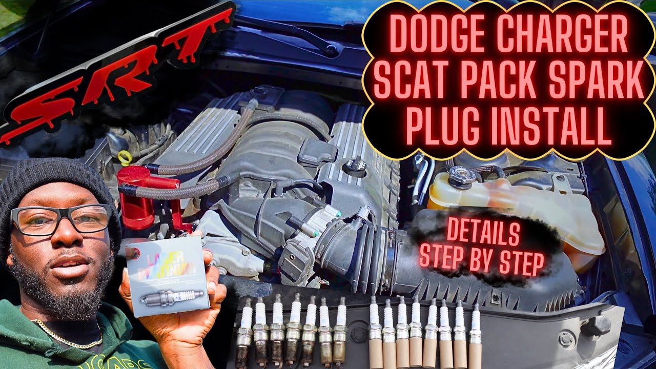 How To Replace/Install Spark Plugs on A Dodge Charger Scat Pack 392.