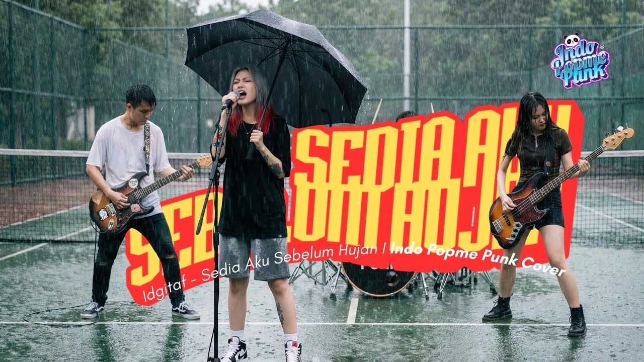 Idgitaf - Sedia Sebelum Hujan (POP PUNK COVER) | Indo Popme Punk Bikin Lagu Galaumu Lebih Cepat!