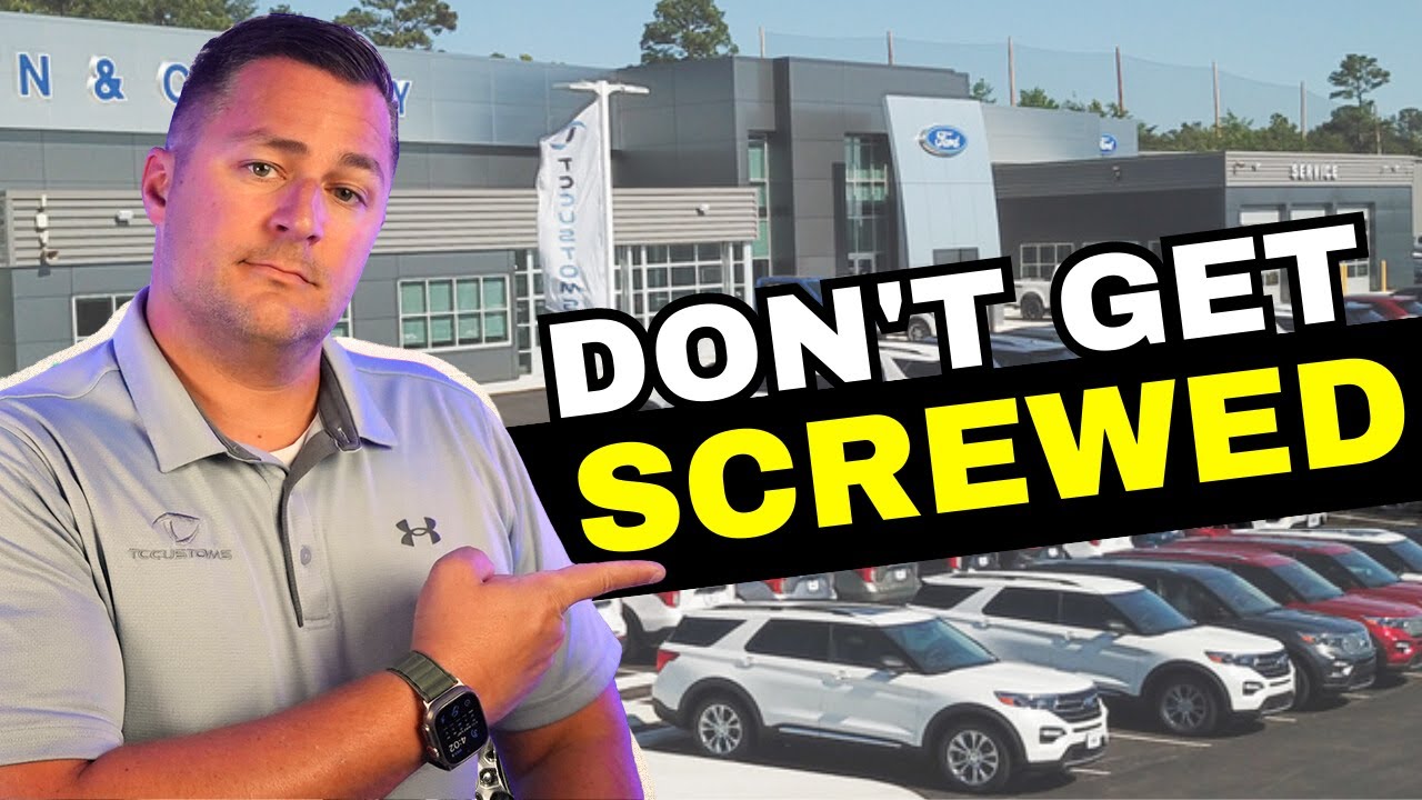Dealerships Are SCREWING Their Customers!
