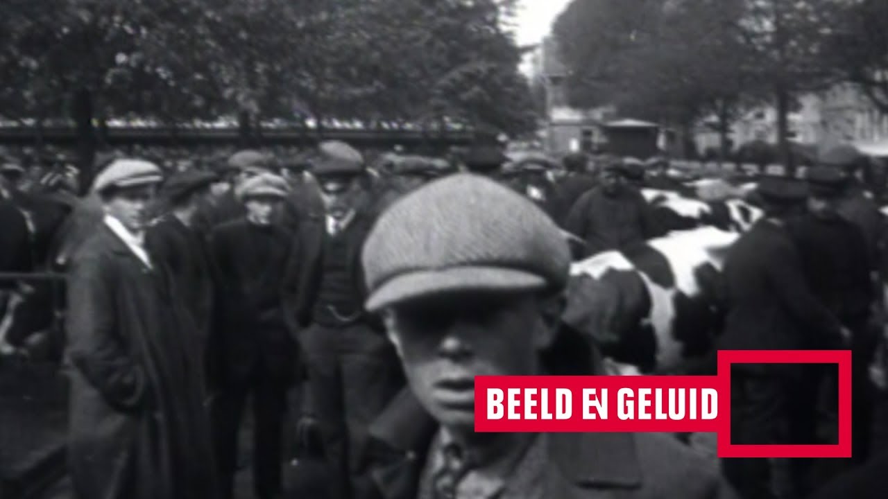 Een marktdag in Leeuwarden (1926)