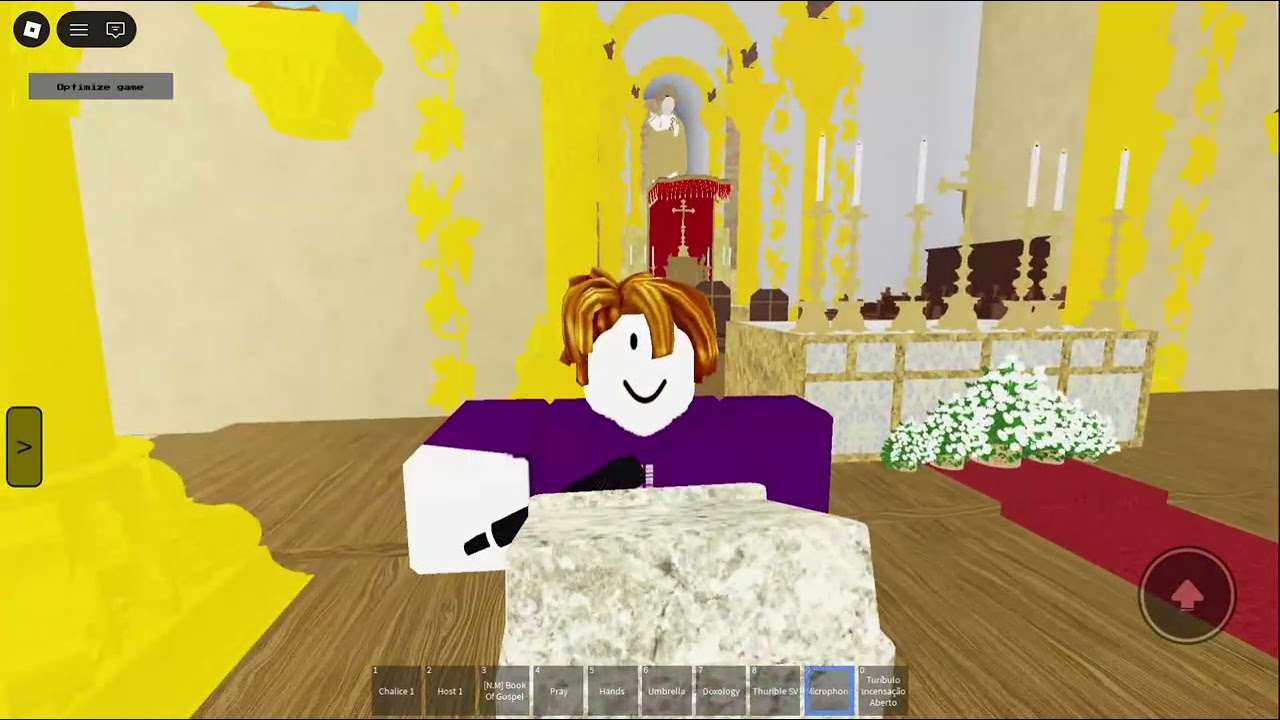 12:15PM Tagalog Live Mass Today 3/1/26 (Simulated in Roblox)