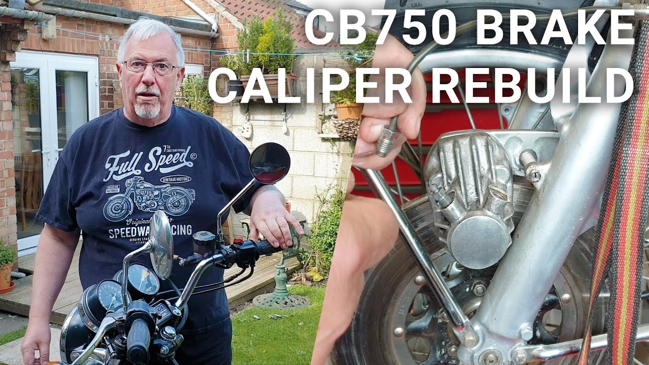 Honda CB750 Front Brake Caliper Refurbishment | Classic Motorcycle Brake Rebuild | Part 23