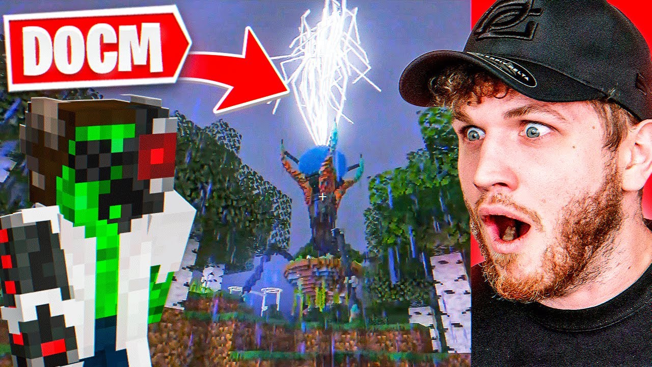 Реакция нубов Minecraft на Docm77
