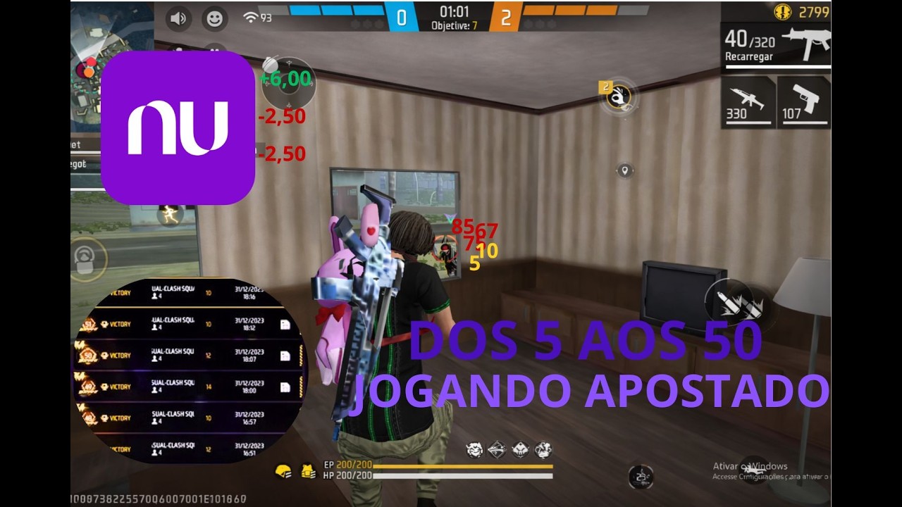 JOGANDO APOSTADO ATE CONSEGUIR TRANSFORMAR 5 REAIS EM 50 (3X3 MISTO)