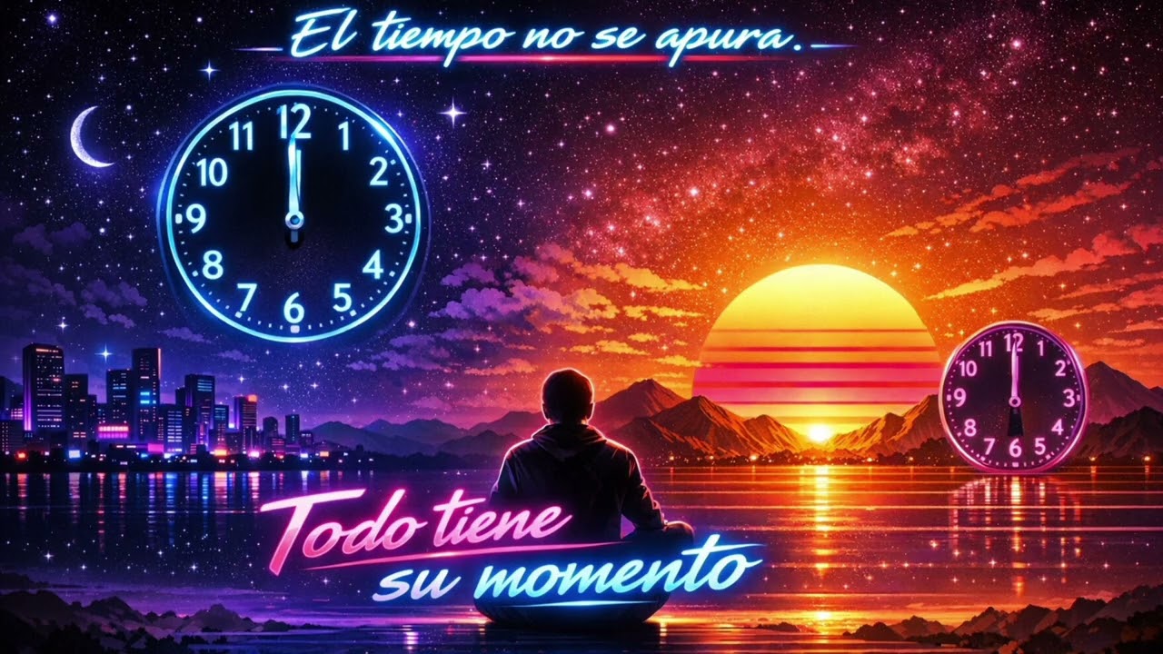 FM NEON' - El tiempo no se apura |todo tiene su momento| #80smusic 