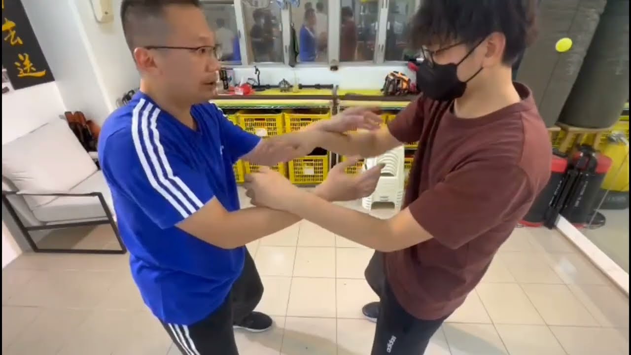 Ving Tsun Gwoh Sau Training