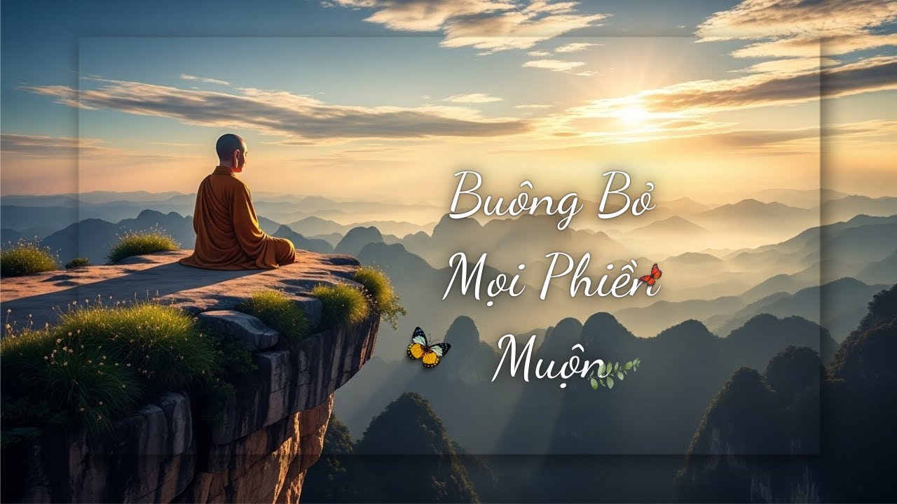 Buông Bỏ Mọi Phiền Muộn | Nhạc Thiền Phật Giáo Giai Điệu Chữa Lành Từ Tiếng Sáo Và Đàn Tranh Diệu Kỳ