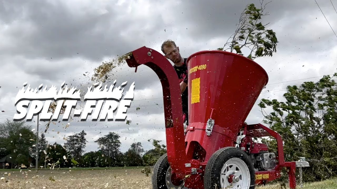 SPLIT-FIRE 4090 | Wind Storm VS. Wood Chipper