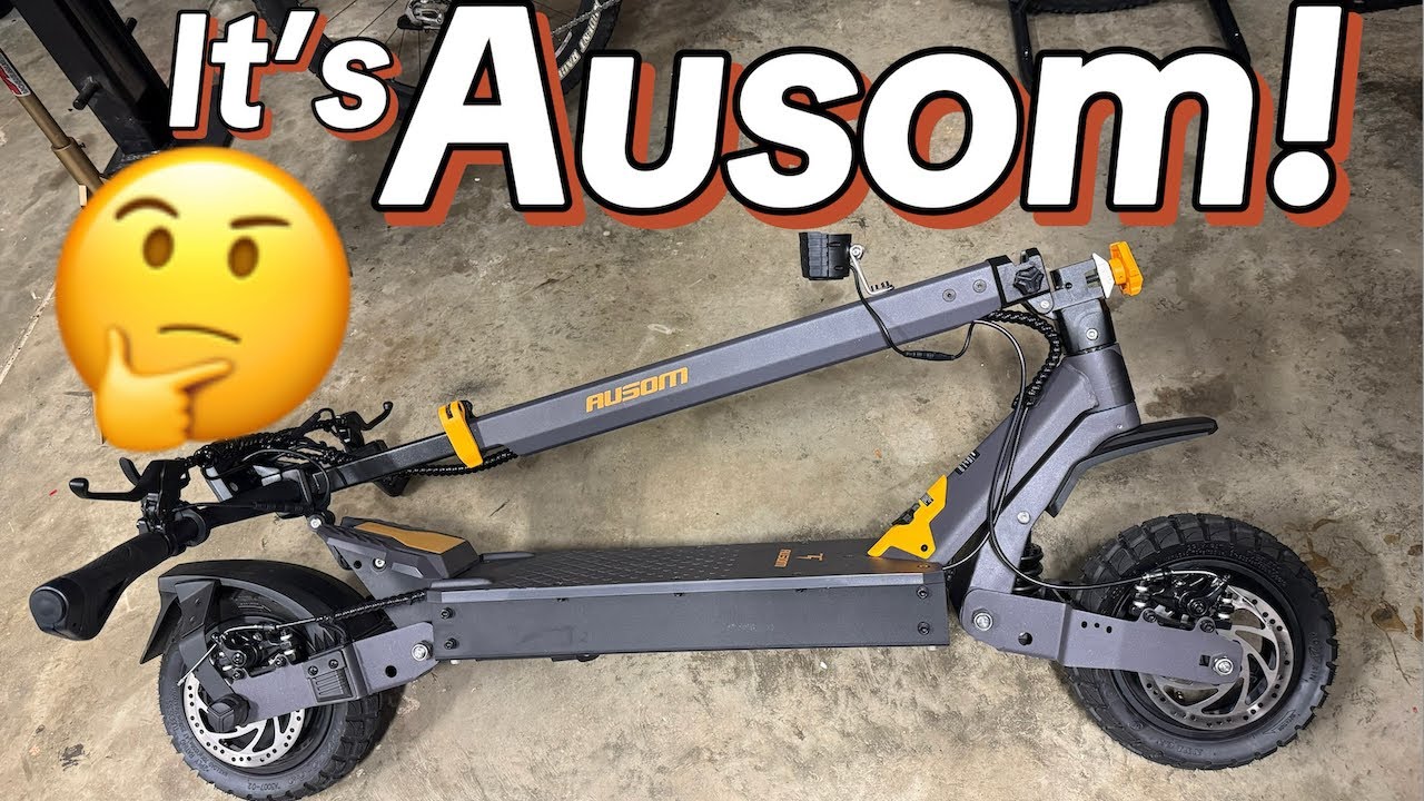 AUSOM L1 SCOOTER. IS IT GOOD ? (SPEED, HANDLING, SUSPENSION)